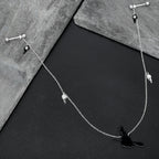 14G 9/16 Creepy Ghosts Witch Halloween Dangle Nipple Chain Set