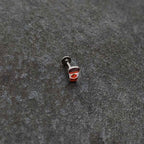16G 5/16 Sweet Pumpkin Latte Autumn Labret Monroe Tragus