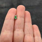 16G 5/16 Happy Christmas Tree Hat Labret Monroe Tragus