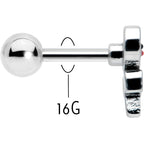16G 1/4 Sweet Happy Heart Lollipop Cartilage Tragus Earring