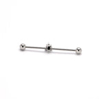 14G Sweet Happy Heart Lollipop Industrial Barbell 38mm