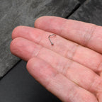 20G 1/4 ASTM F-136 Implant Grade Titanium Ball End Left Side Nose Screw