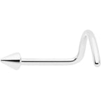 20G 1/4 ASTM F-136 Implant Grade Titanium Cone End Left Side Nose Screw