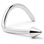 20G 1/4 ASTM F-136 Implant Grade Titanium Cone End Left Side Nose Screw
