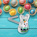 20G 7mm Easter Egg Bunny L Shape Nose Ring