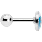 16G 1/4 Loving Blue Whales Cartilage Tragus Stud