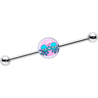 14G Loving Octopus Duo Industrial Barbell 38mm