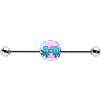 14G Loving Octopus Duo Industrial Barbell 38mm