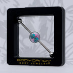 14G Loving Octopus Duo Industrial Barbell 38mm