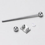 14G Patriotic Flag Industrial Barbell 38mm