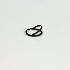 20G 5/16 Black Double Nose Hoop