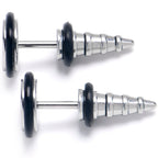 Stainless Steel Screw Taper Cheater Plug Set