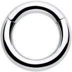 6G 9/16 316L Surgical Steel Precision Hinged Segment Hoop