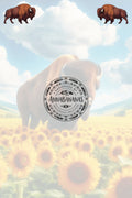 Bison In The Fields