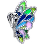 Pastel Profile Butterfly Barbell Tongue Ring