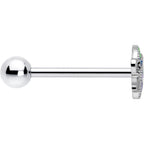 Pastel Profile Butterfly Barbell Tongue Ring