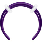 Stainless Steel Crescent Pincher Septum Ring - 14G and 16G