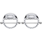 14G 9/16 Shark Bite Nipple Shield Set