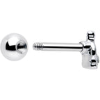 16G 1/4 Clear Gem Champagne Dreams Cartilage Tragus Earring