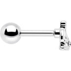 16G 1/4 Clear Gem Champagne Dreams Cartilage Tragus Earring