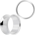 Hand Polished Thick Double Flare Tunnel Plug Set 6mm to 25mm