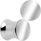 Hand Polished Simply Style Saddle Plug Set 5mm to 25mm