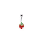 Sparkling STRAWBERRY No. 2 Belly Ring