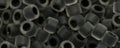 TOHO TR-08-344FM   8/0 Matte Black Lined Crystal Seed Beads, 5 or 10 Grams