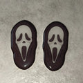 Halloween Scream Flat Back Cabs