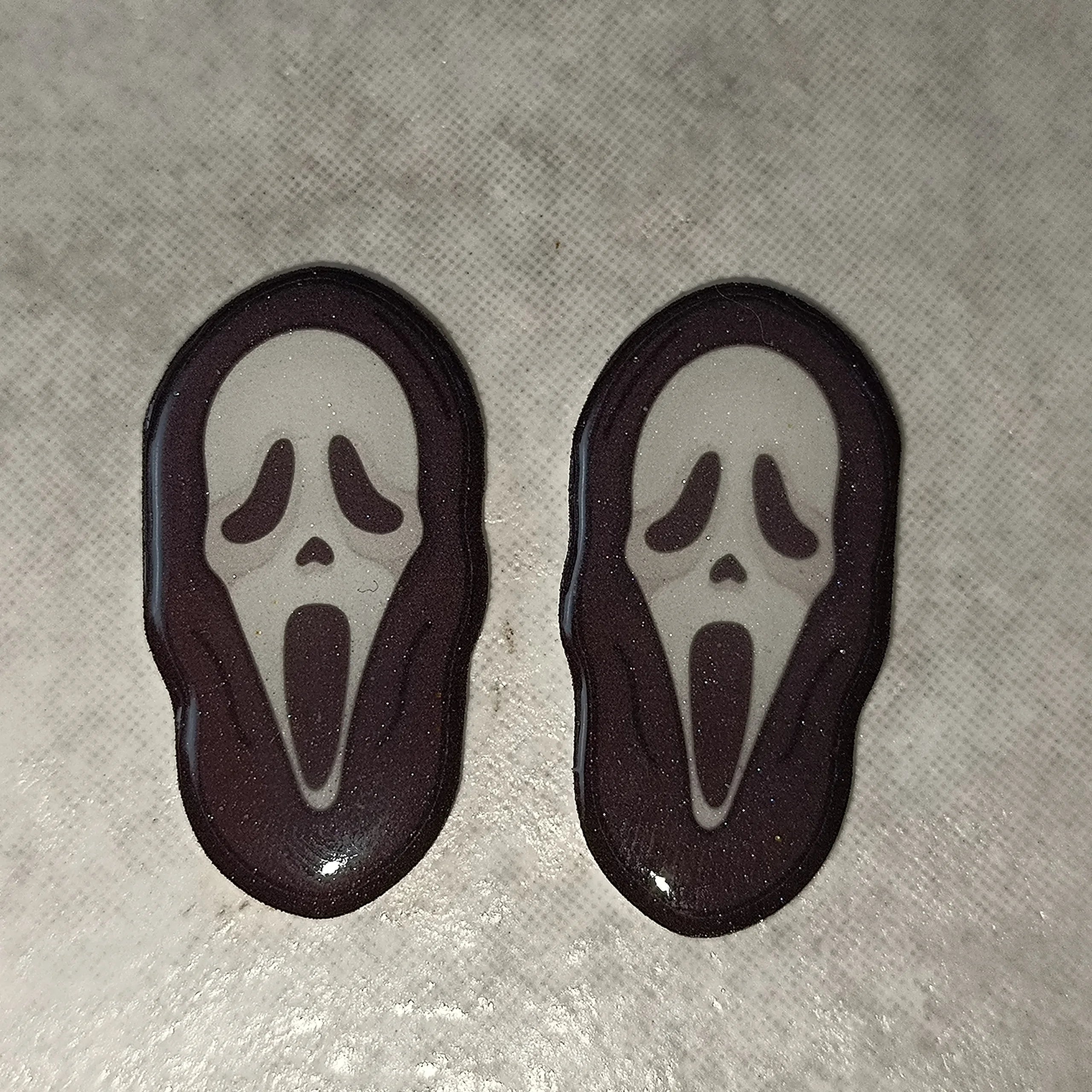 Halloween Scream Flat Back Cabs