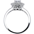 Sterling Silver Round Cubic Zirconia Ring -.80 ct tw