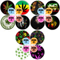 Bob Marley Themed Cabs - 4 INCH WOOD CAB (SINGLE)