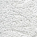 11/0 Preciosa Chalk White
