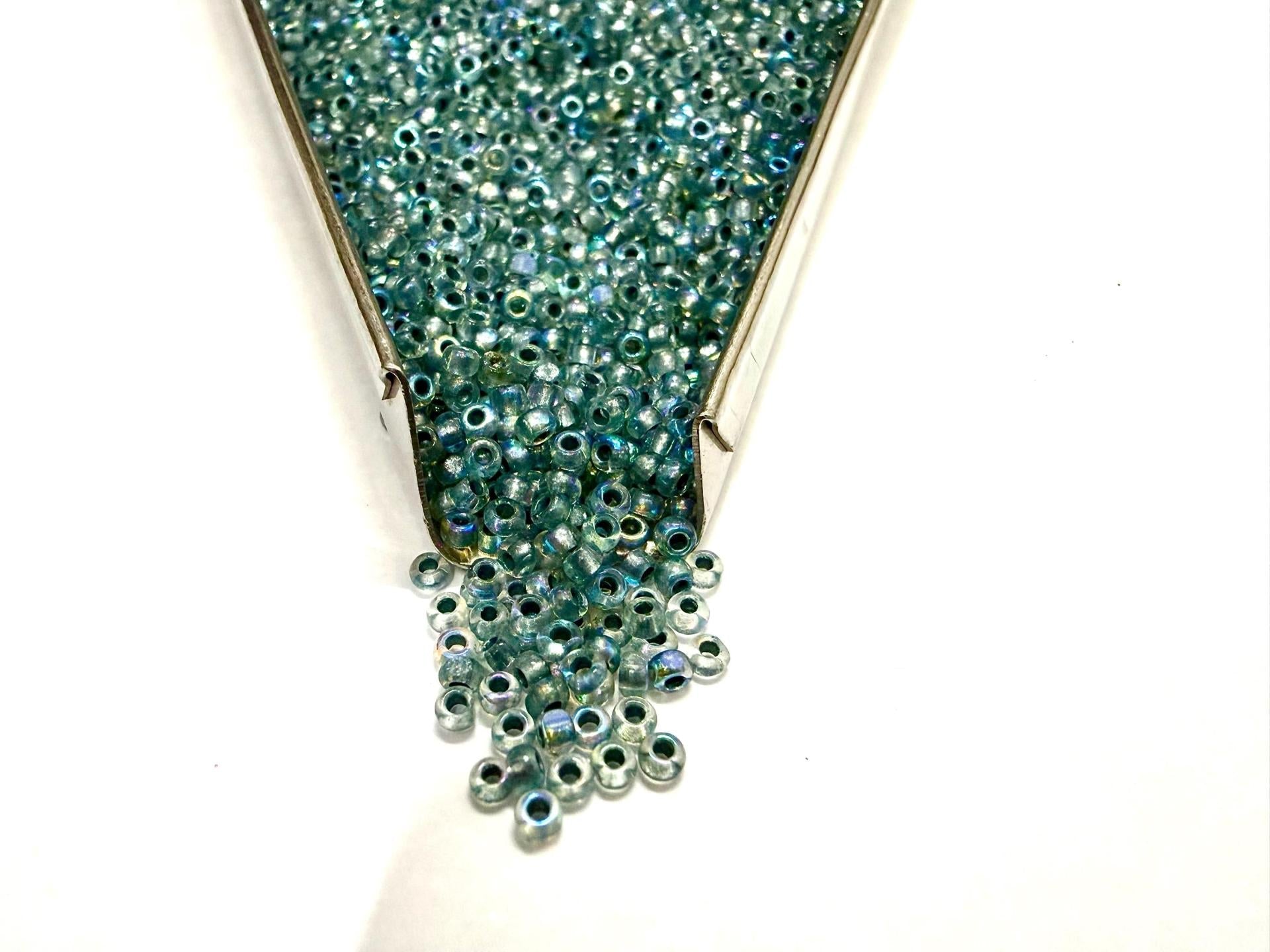 11/0 Pearl Lined AB *6 Colors to Choose From*