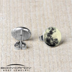 Moon Glow in the Dark Stud Earrings