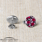 Blossom Creation Floral Love of Roses Stud Earrings by Onyx O