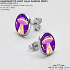 Style Space Invasion UFO Stud Earrings by Onyx O