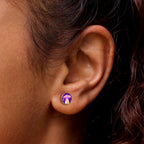 Style Space Invasion UFO Stud Earrings by Onyx O