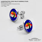 Sushi Stud Earrings by Onyx O