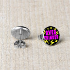 Over Thinker Impact Stud Earrings by Onyx O