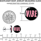 Vibe Stud Earrings by Onyx O