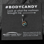 Retro Boombox Belly Ring by Onyx O
