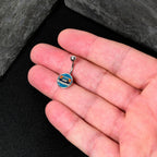 Retro Cassette Tape Belly Ring by Onyx O
