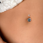 Glow in the Dark Tree of Life Belly Ring by Onyx O
