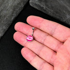 Red Hot Lips Belly Ring by Onyx O