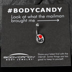 I Love Me Belly Ring by Onyx O