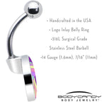 Style Space Invasion UFO Belly Ring by Onyx O