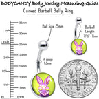 Cool Shades Bunny Belly Ring by Onyx O