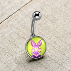 Cool Shades Bunny Belly Ring by Onyx O