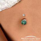 Reverse Alien UFO AbductionBelly Ring by Onyx O